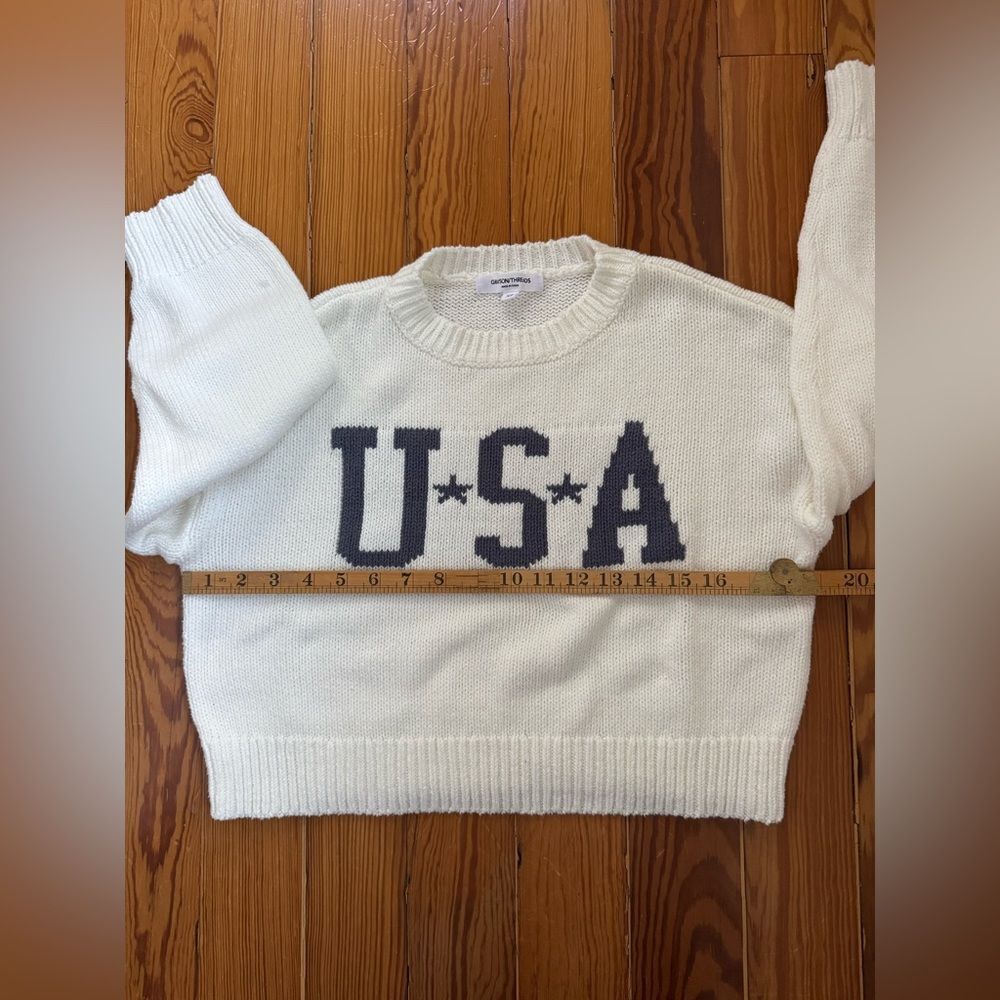 Grayson Threads USA Cropped Sweater - Picture 5 of 5